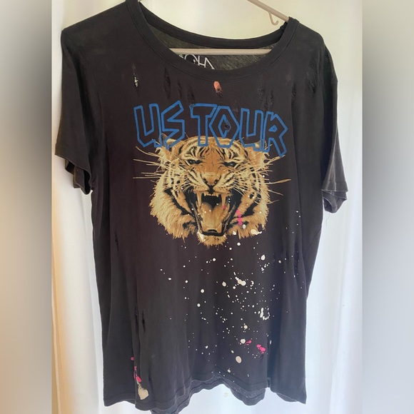 Distressed US Tour  Tiger Tee🐅 - Picture 1 of 3
